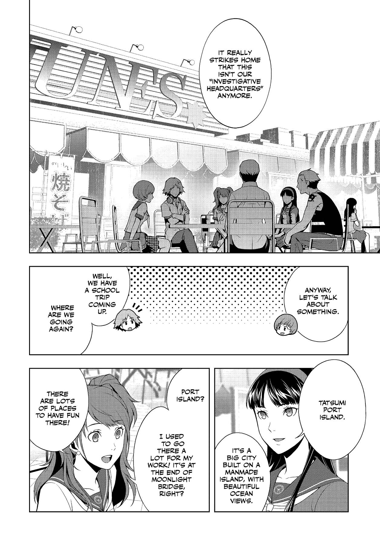 Read Persona 4 chapter 33 image 1 on Lezhin