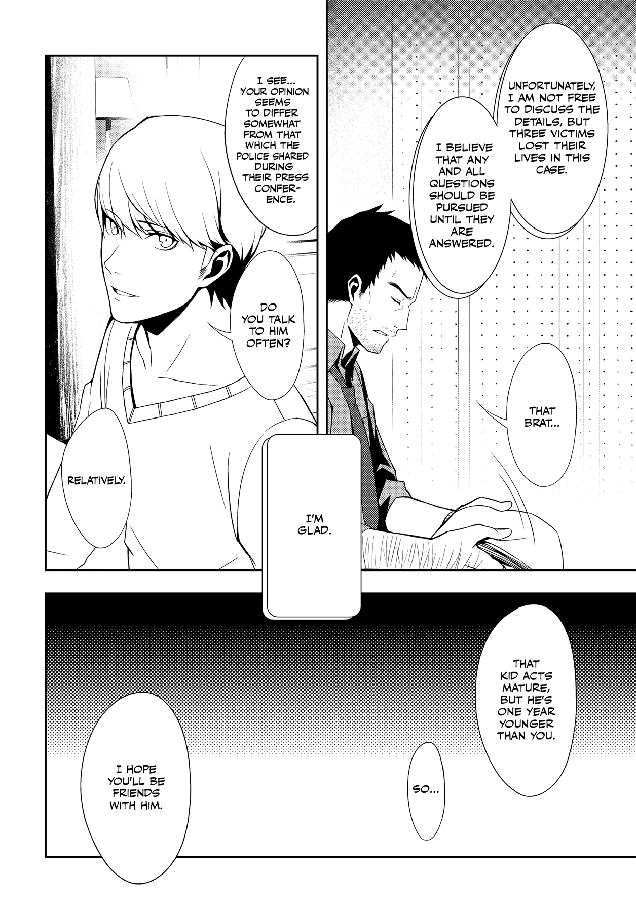 Read Persona 4 chapter 37 image 3 on Lezhin