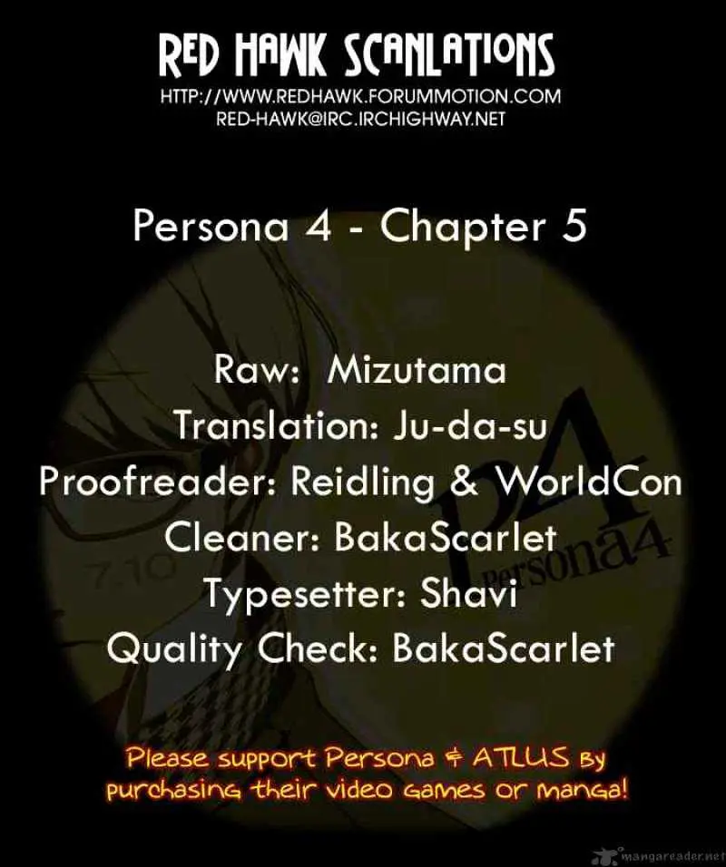 Read Persona 4 chapter 5 image 17 on Lezhin