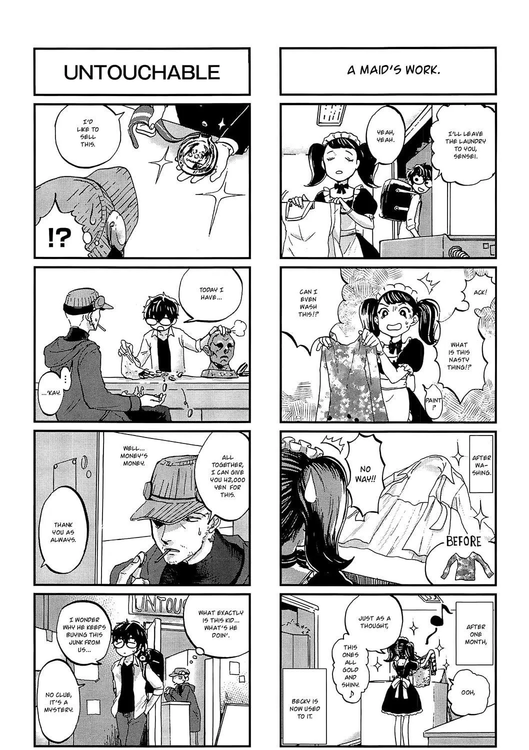 Read Persona 5 Dengeki Comic Anthology chapter 8 image 10 on Lezhin