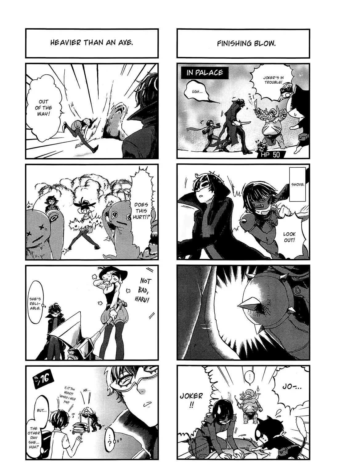 Read Persona 5 Dengeki Comic Anthology chapter 8 image 12 on Lezhin