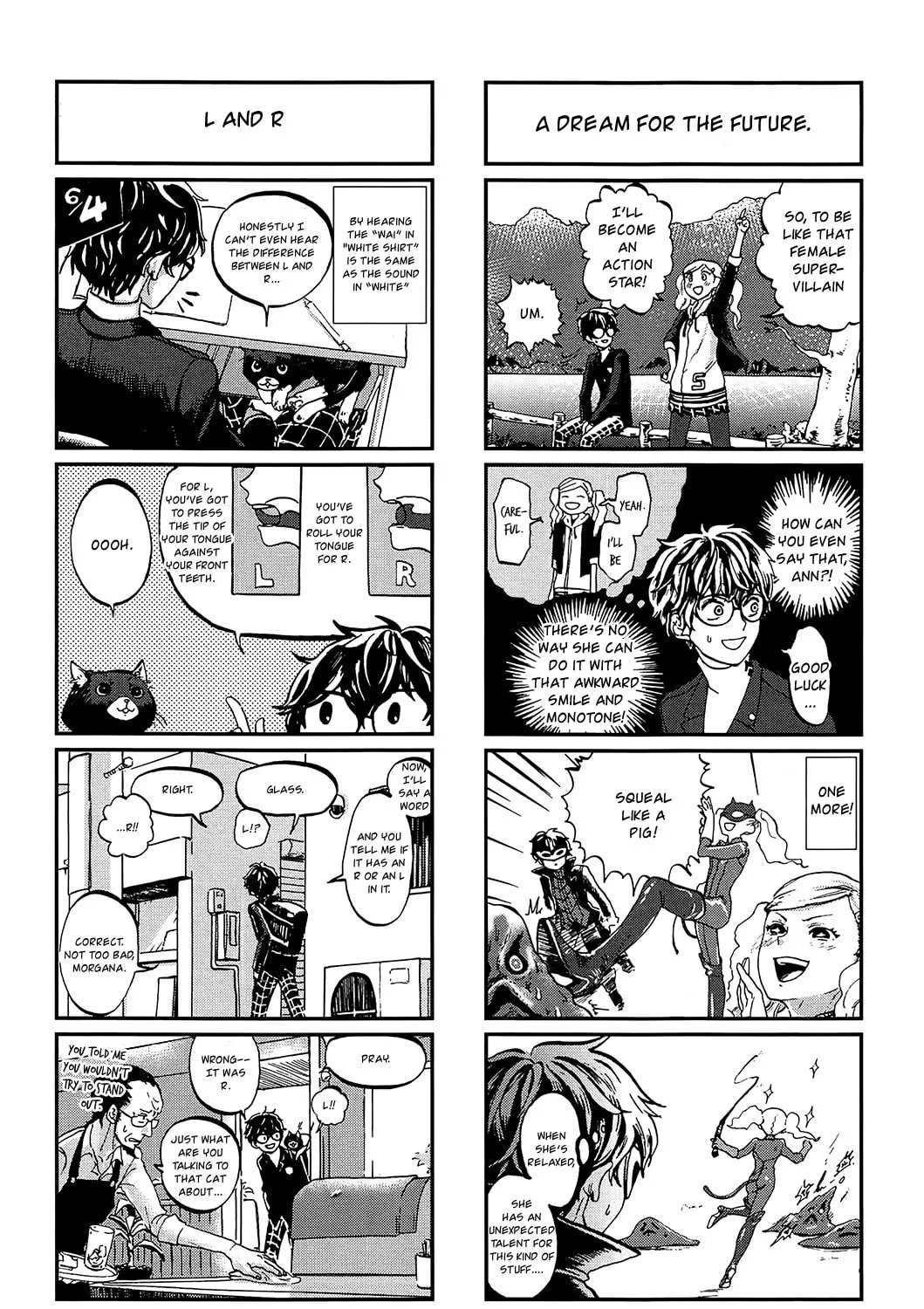 Read Persona 5 Dengeki Comic Anthology chapter 8 image 2 on Lezhin