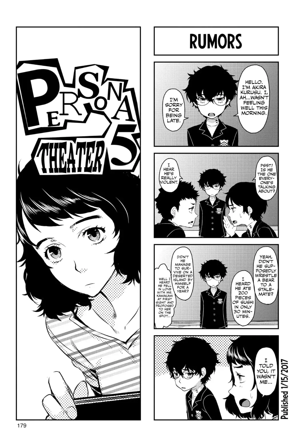 Read Persona 5 chapter 0 image 8 on Lezhin