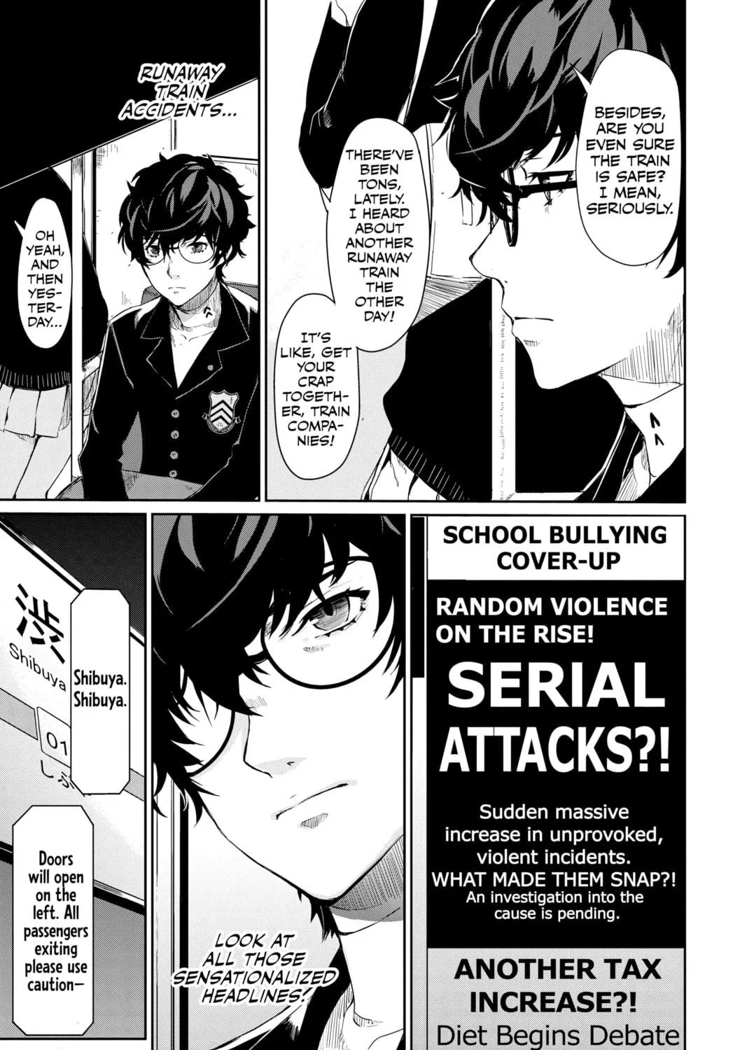 Read Persona 5 chapter 1 image 10 on Lezhin