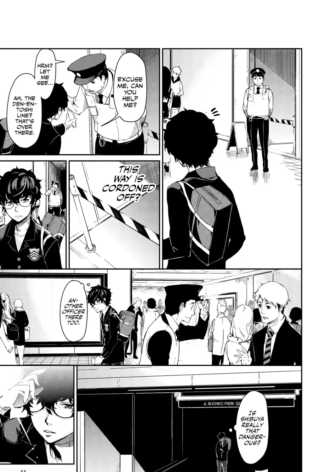 Read Persona 5 chapter 1 image 14 on Lezhin
