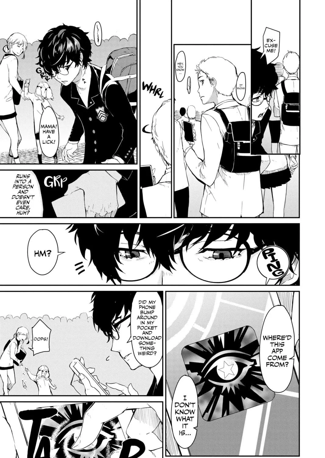 Read Persona 5 chapter 1 image 18 on Lezhin