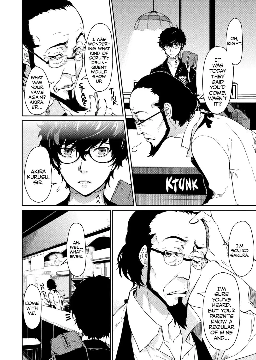 Read Persona 5 chapter 1 image 34 on Lezhin