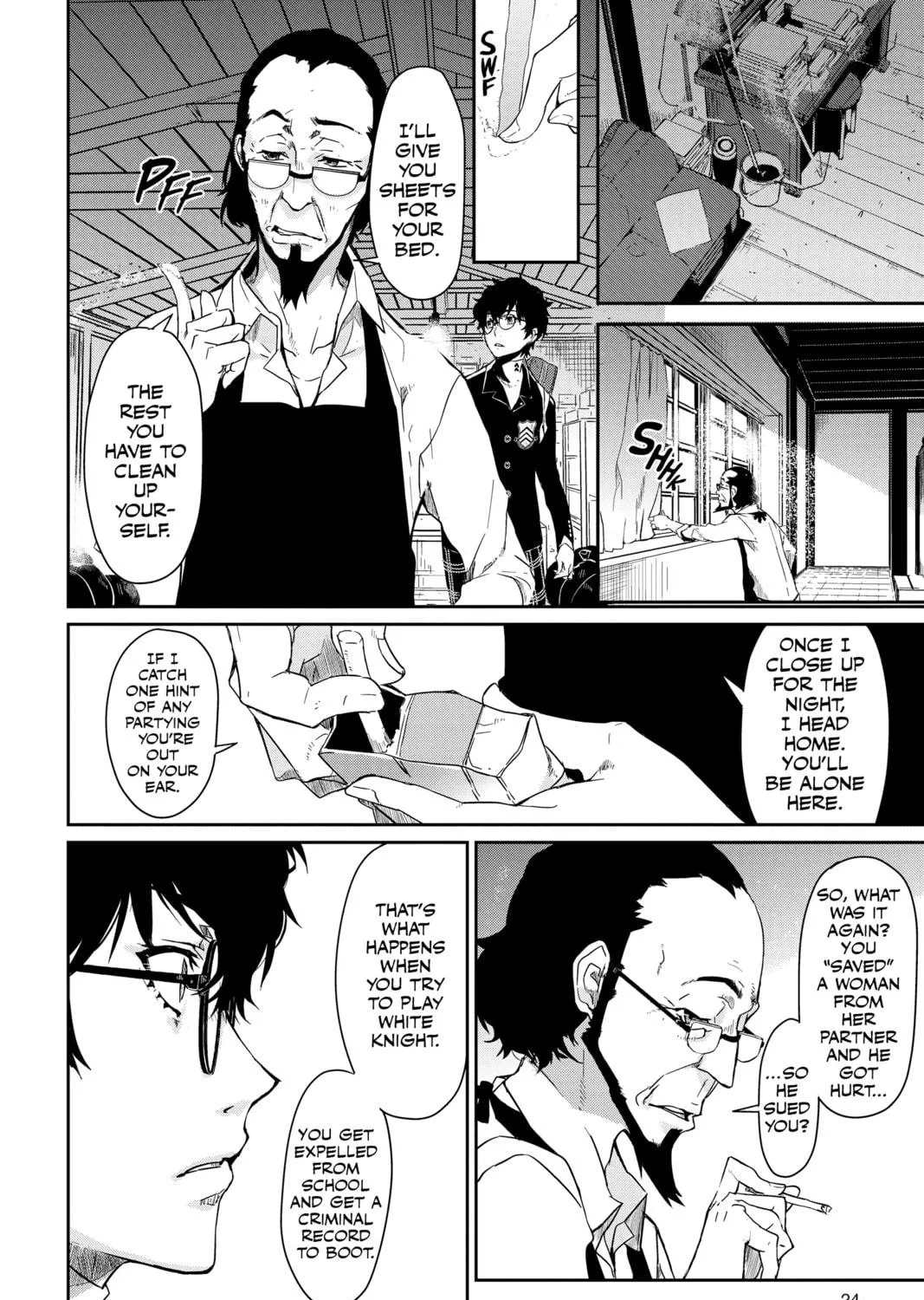 Read Persona 5 chapter 1 image 38 on Lezhin