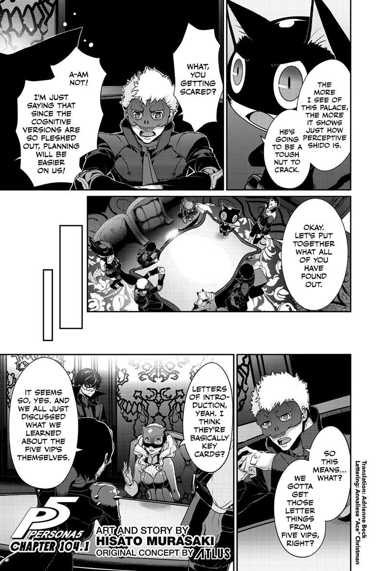 Read Persona 5 chapter 104.1 image 1 on Lezhin