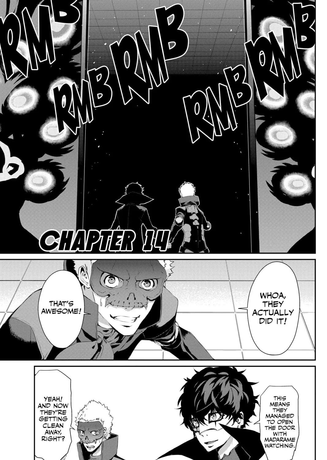 Read Persona 5 chapter 14 image 0 on Lezhin