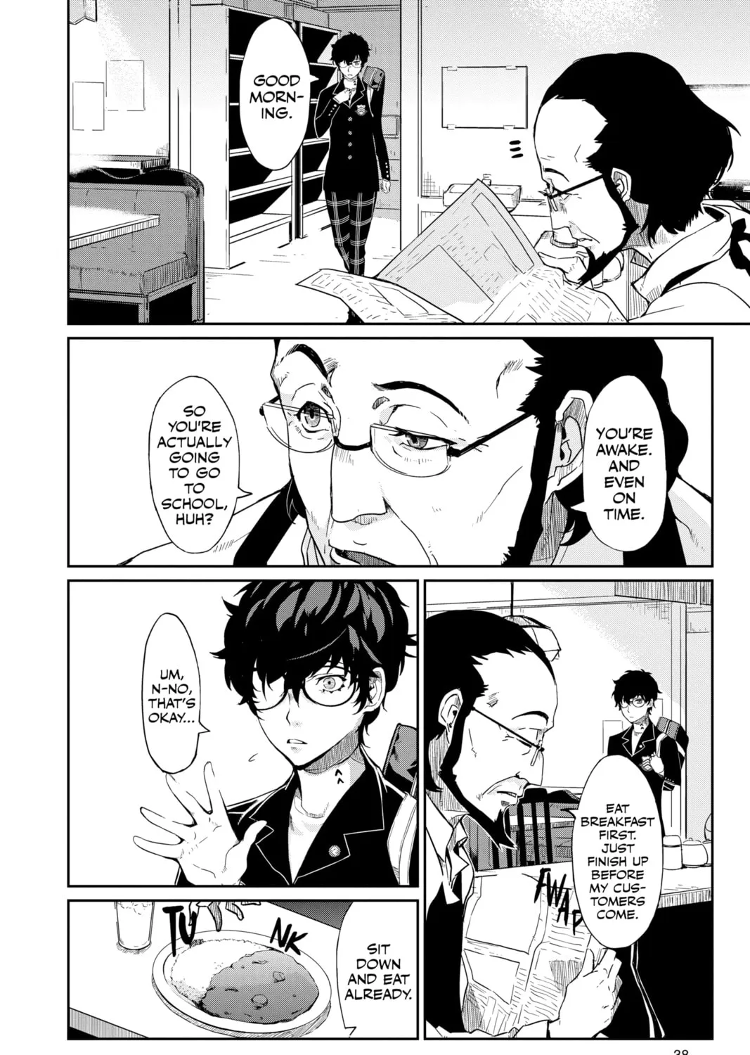Read Persona 5 chapter 2 image 2 on Lezhin