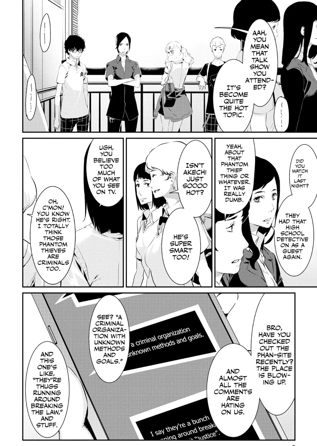 Read Persona 5 chapter 23 image 6 on Lezhin