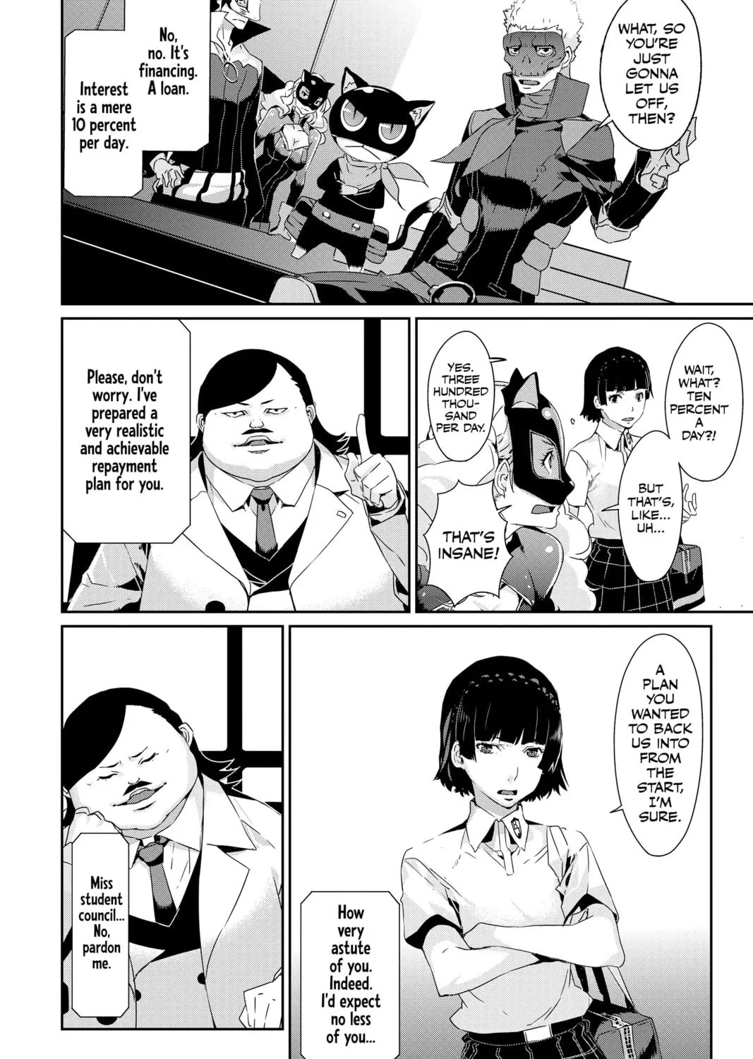 Read Persona 5 chapter 27 image 30 on Lezhin