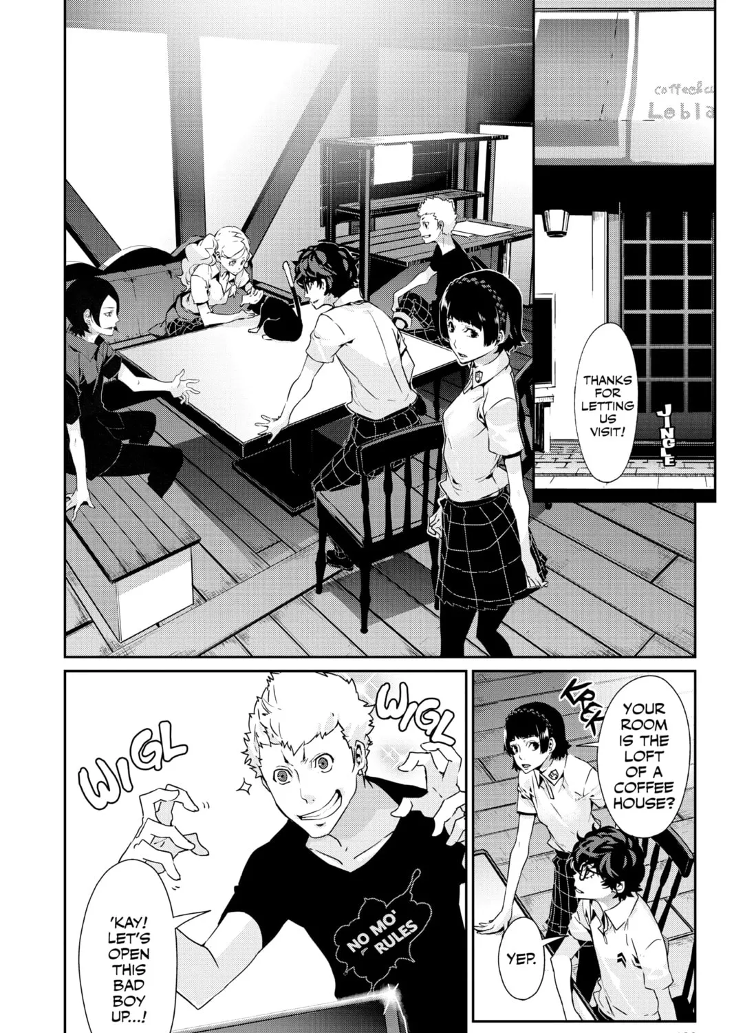 Read Persona 5 chapter 32 image 50 on Lezhin