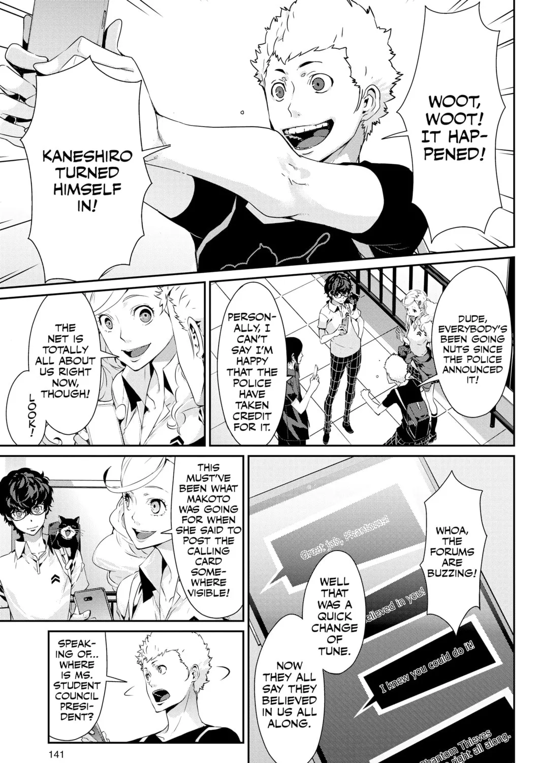 Read Persona 5 chapter 33 image 12 on Lezhin