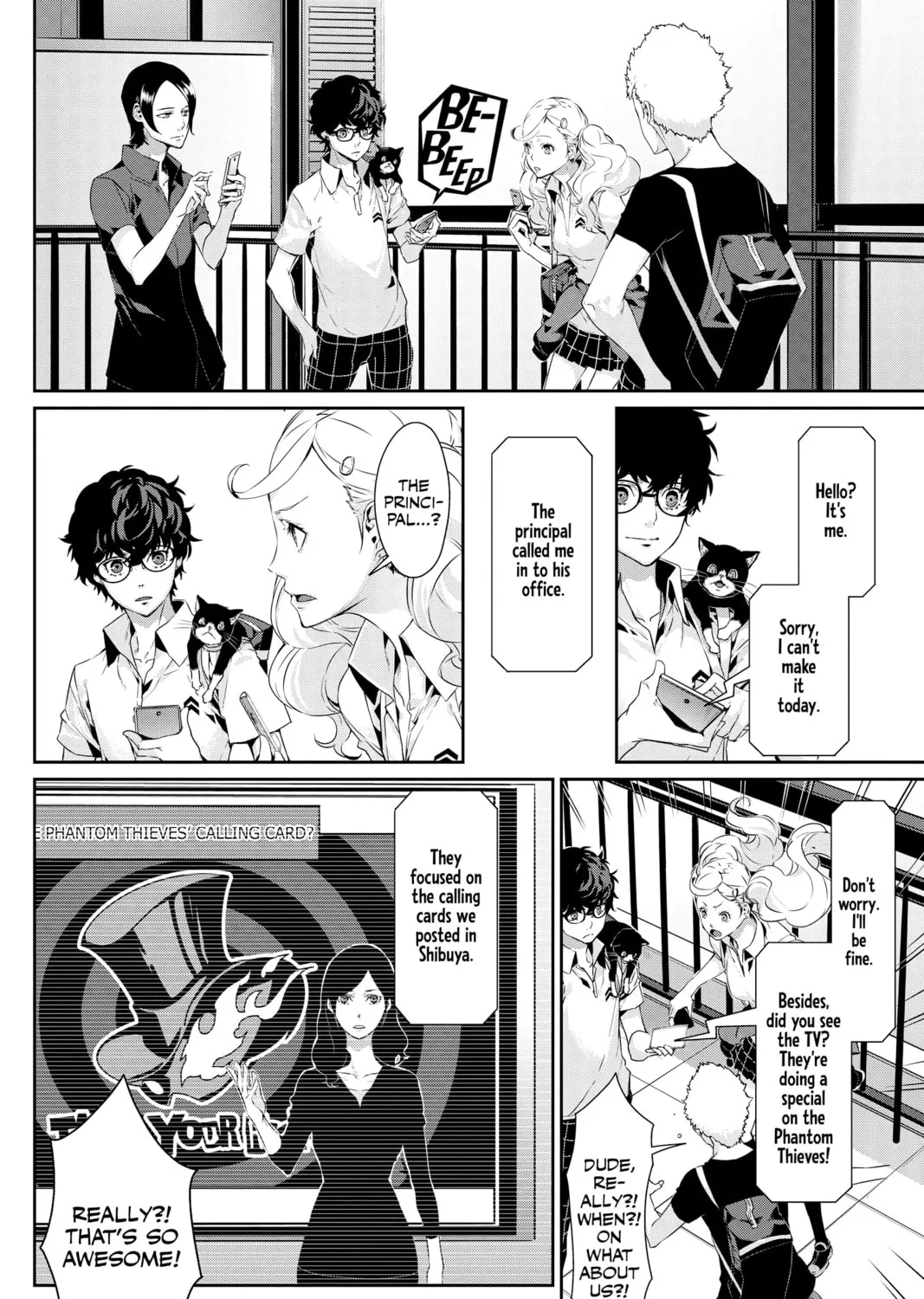 Read Persona 5 chapter 33 image 14 on Lezhin
