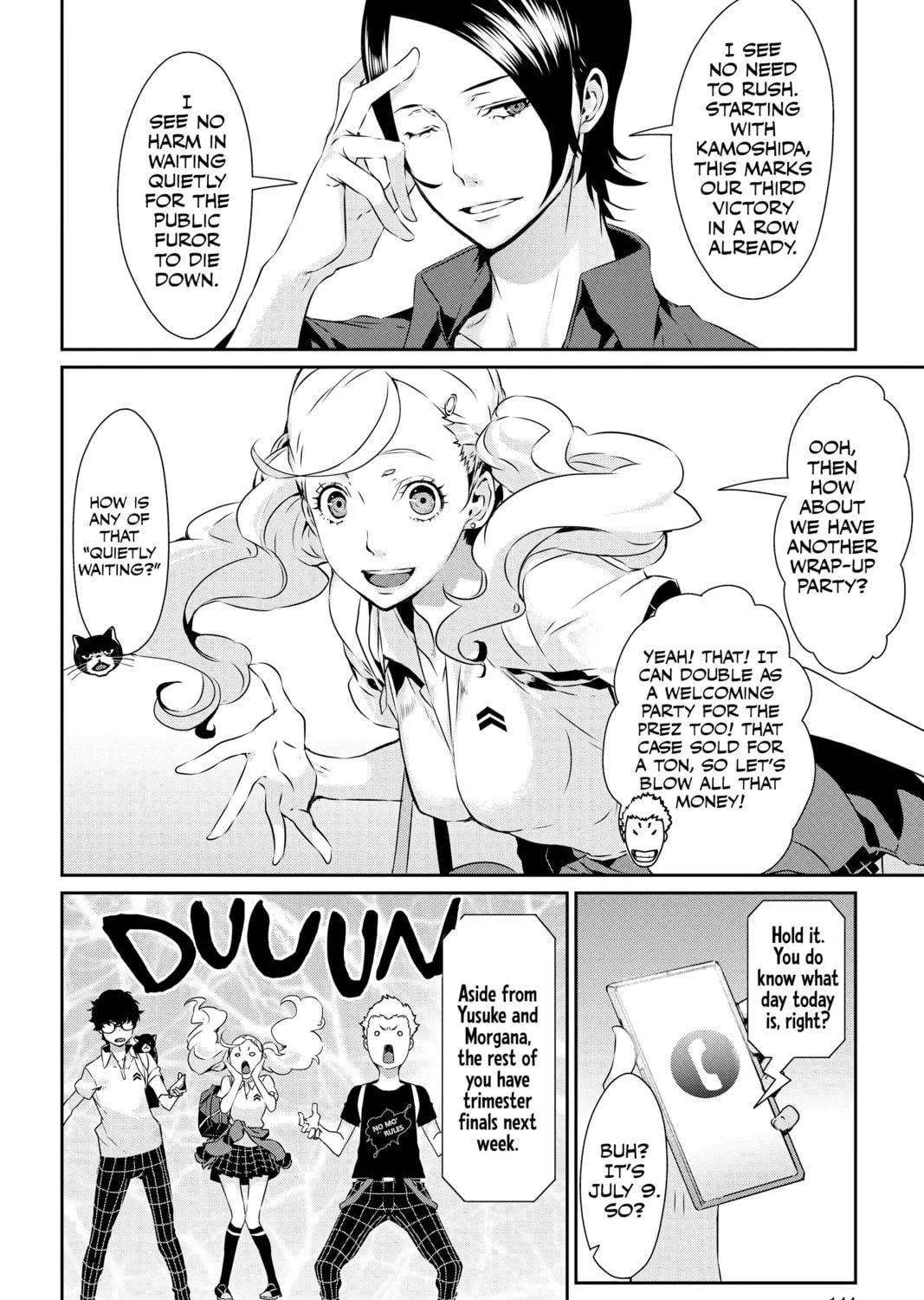 Read Persona 5 chapter 33 image 18 on Lezhin
