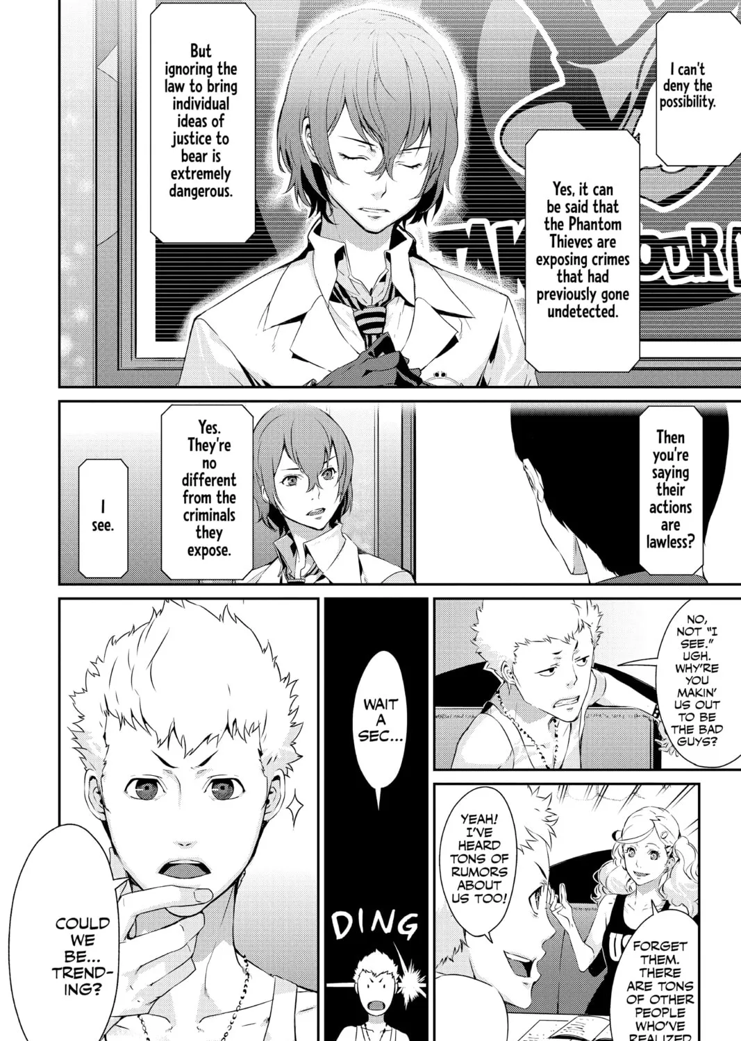 Read Persona 5 chapter 34 image 30 on Lezhin