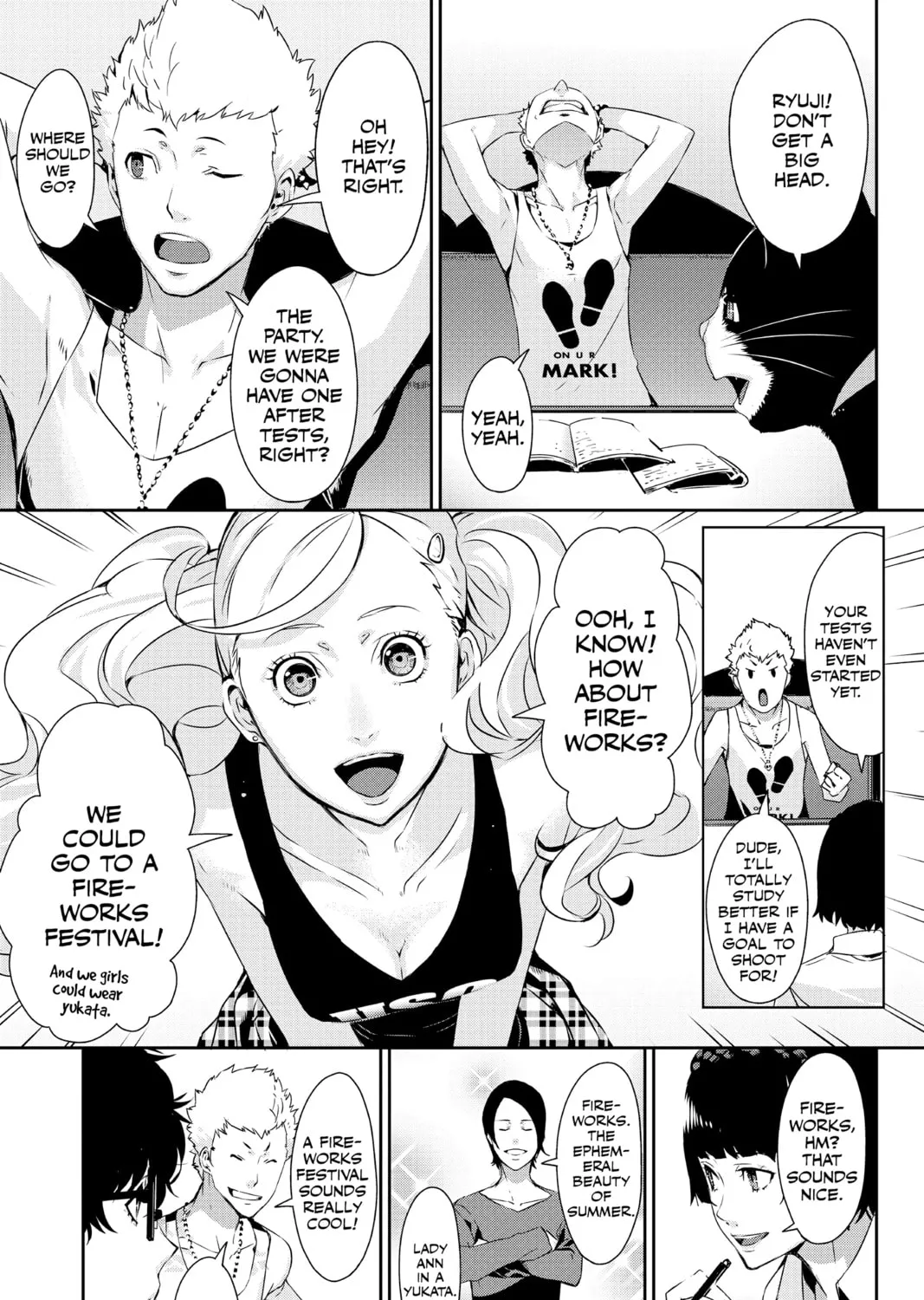 Read Persona 5 chapter 34 image 32 on Lezhin