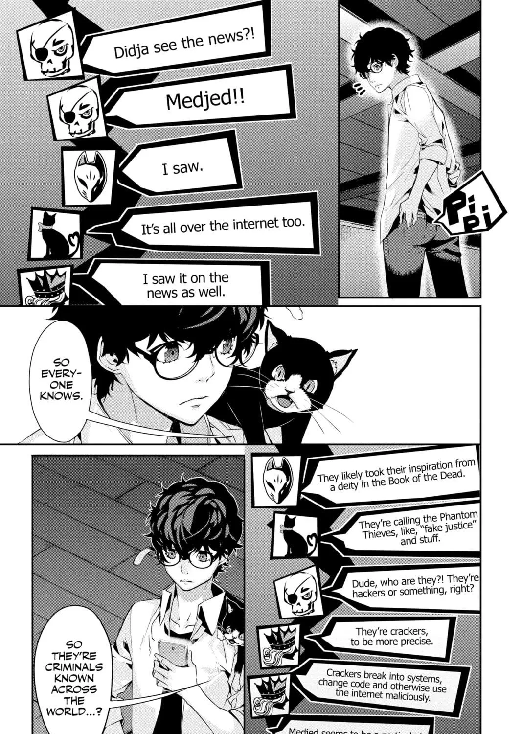 Read Persona 5 chapter 36 image 46 on Lezhin