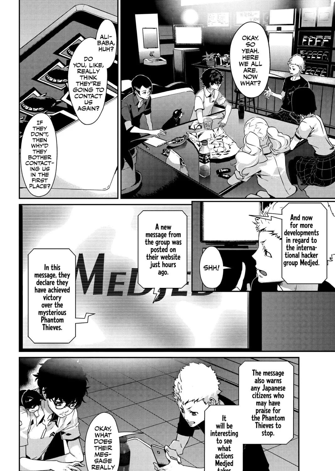 Read Persona 5 chapter 37 image 56 on Lezhin