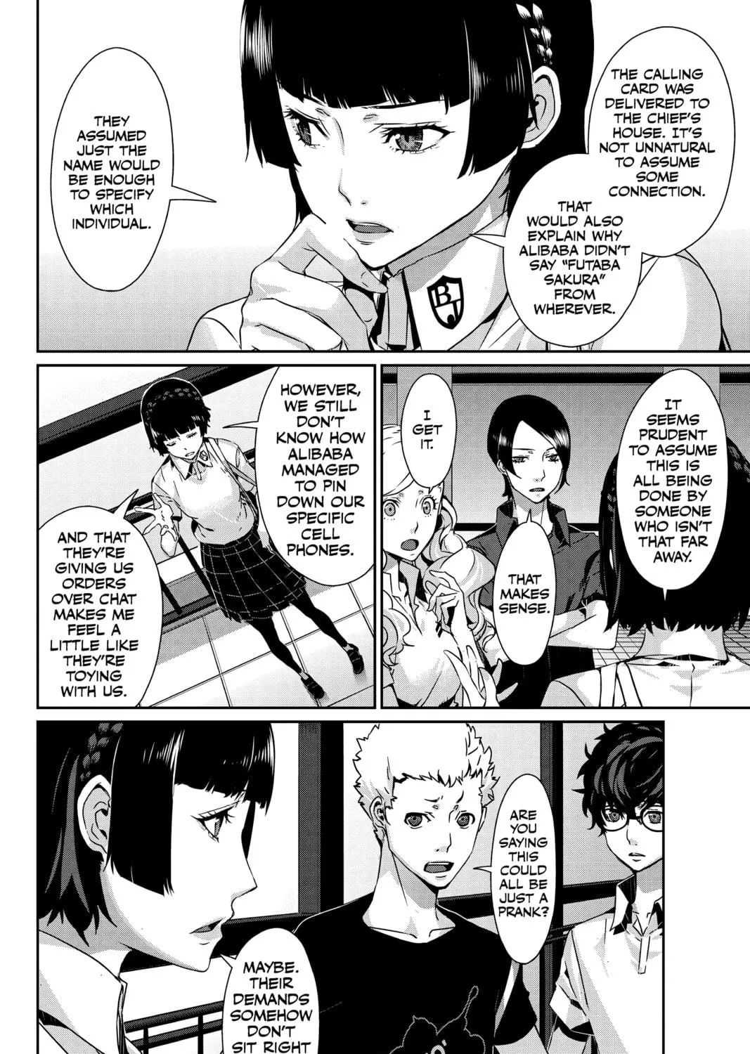 Read Persona 5 chapter 38 image 22 on Lezhin