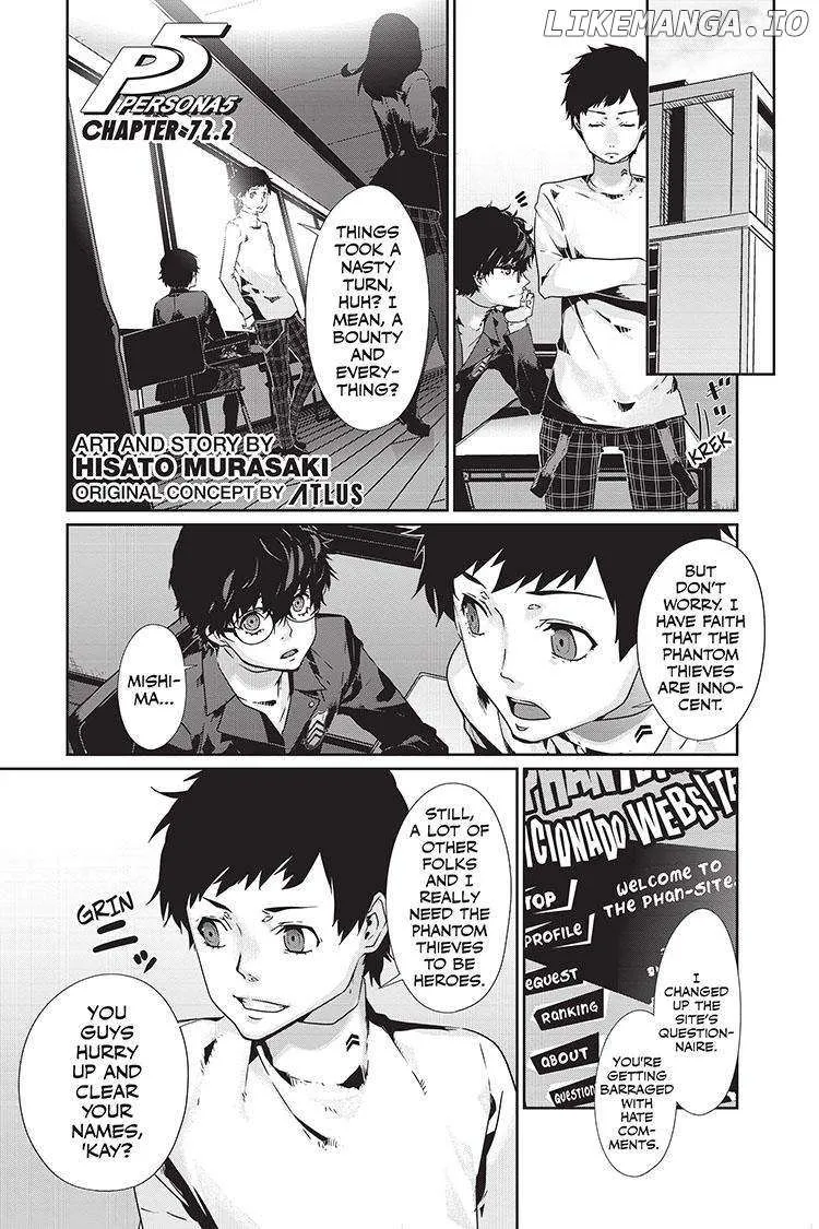 Read Persona 5 chapter 72.2 image 1 on Lezhin