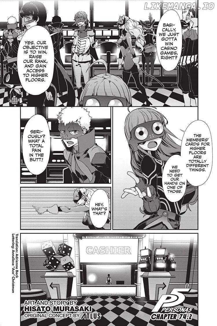 Read Persona 5 chapter 74.2 image 1 on Lezhin