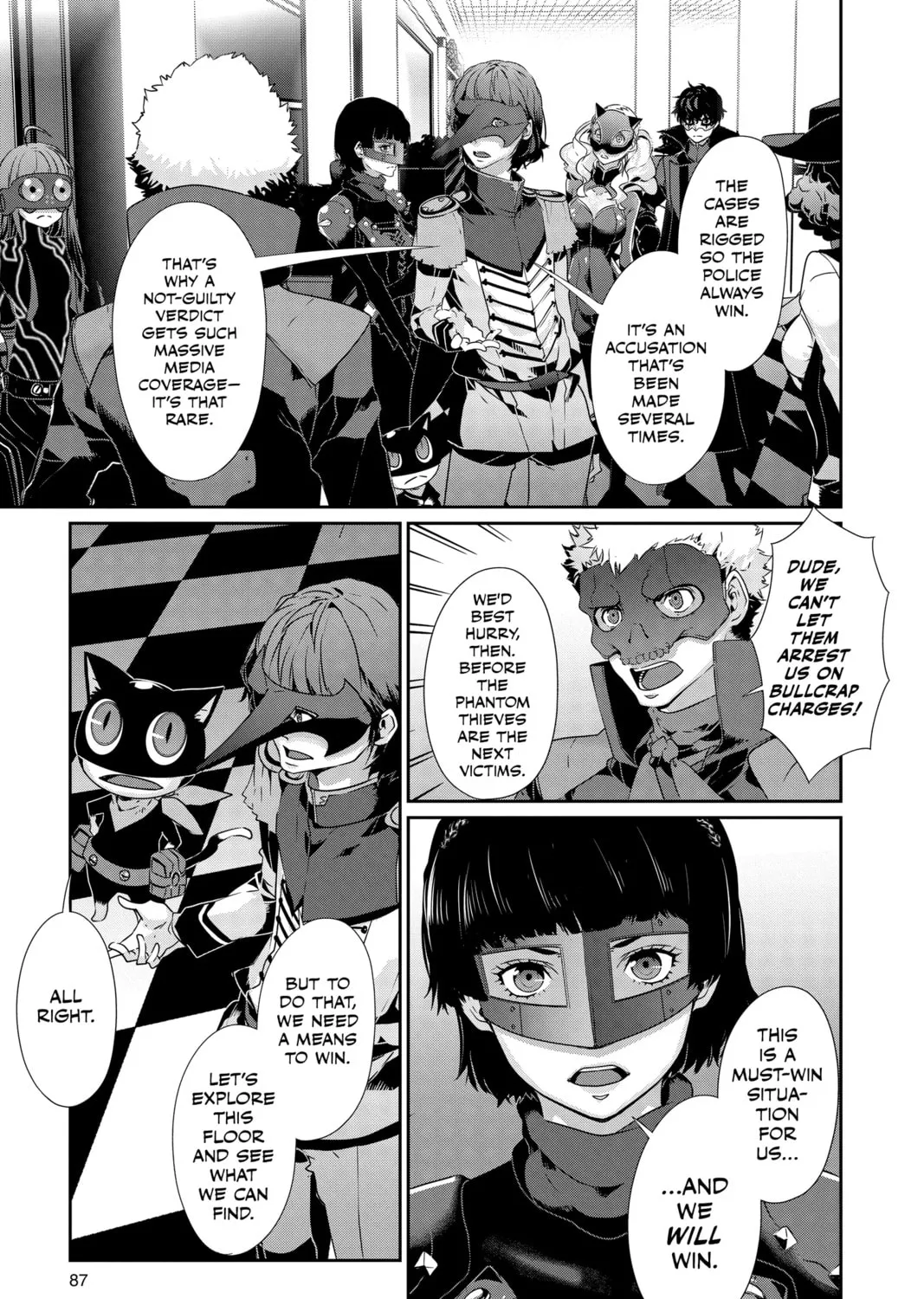 Read Persona 5 chapter 74 image 36 on Lezhin