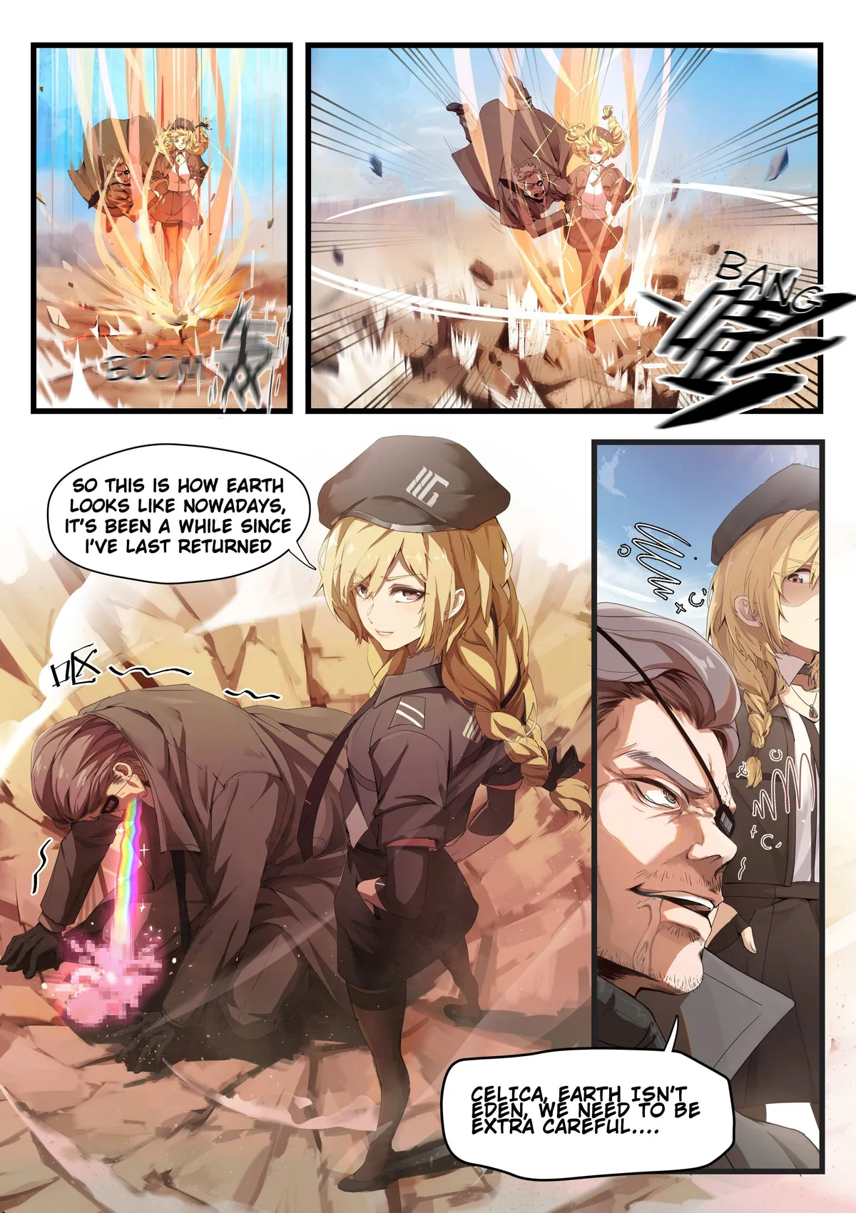 Read Pgr · Overlord Celica chapter 1 image 3 on Lezhin