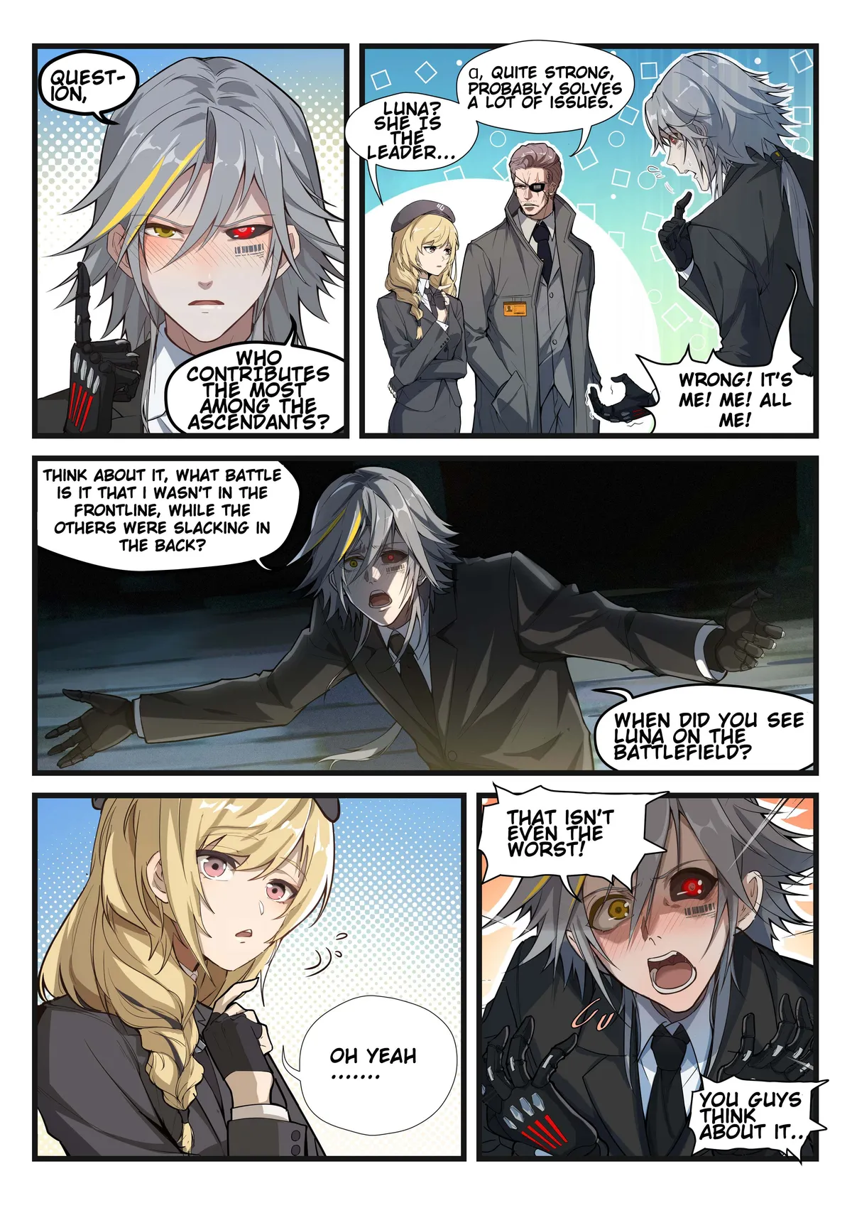 Read Pgr · Overlord Celica chapter 1 image 6 on Lezhin