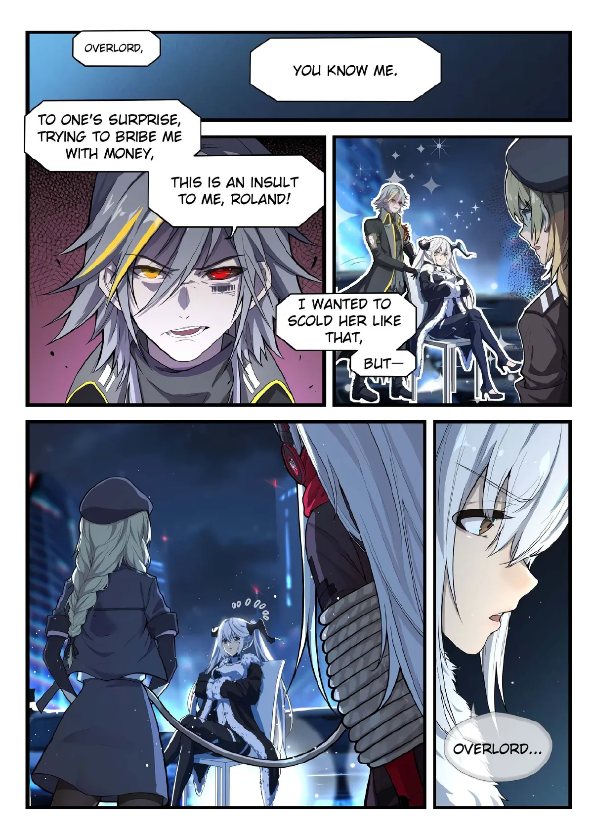 Read Pgr · Overlord Celica chapter 4 image 8 on Lezhin