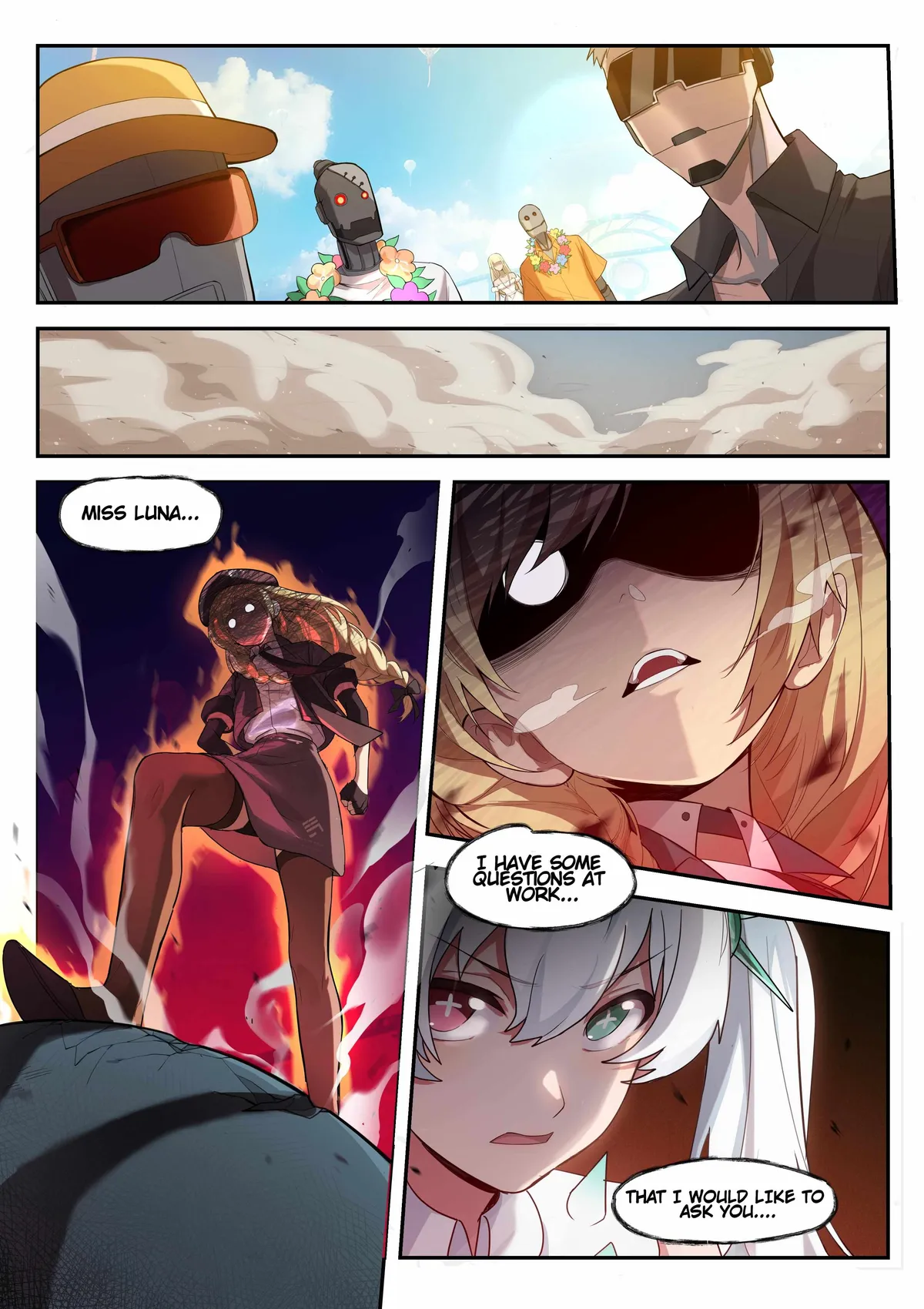 Read Pgr · Overlord Celica chapter 5 image 12 on Lezhin