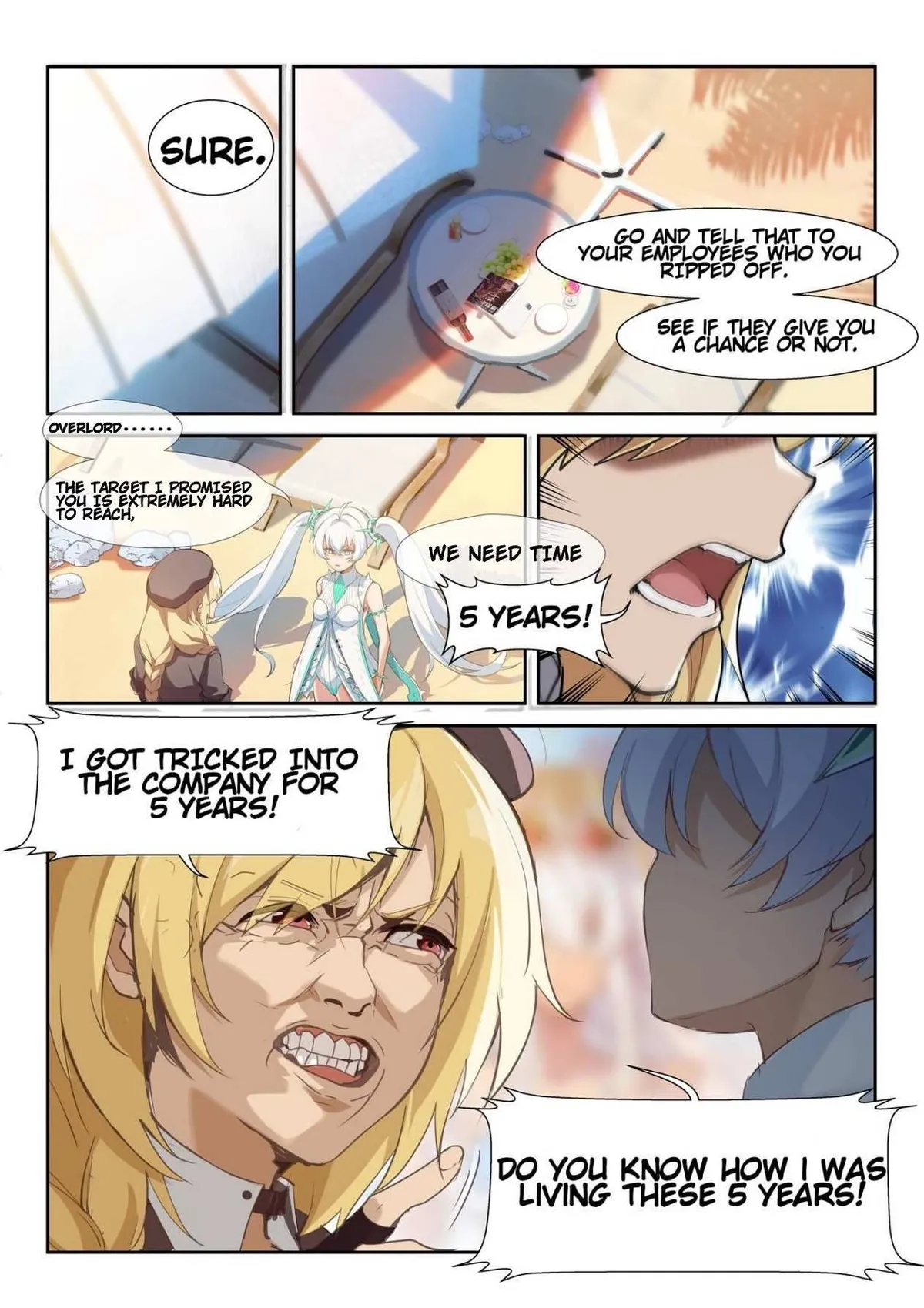 Read Pgr · Overlord Celica chapter 6 image 6 on Lezhin