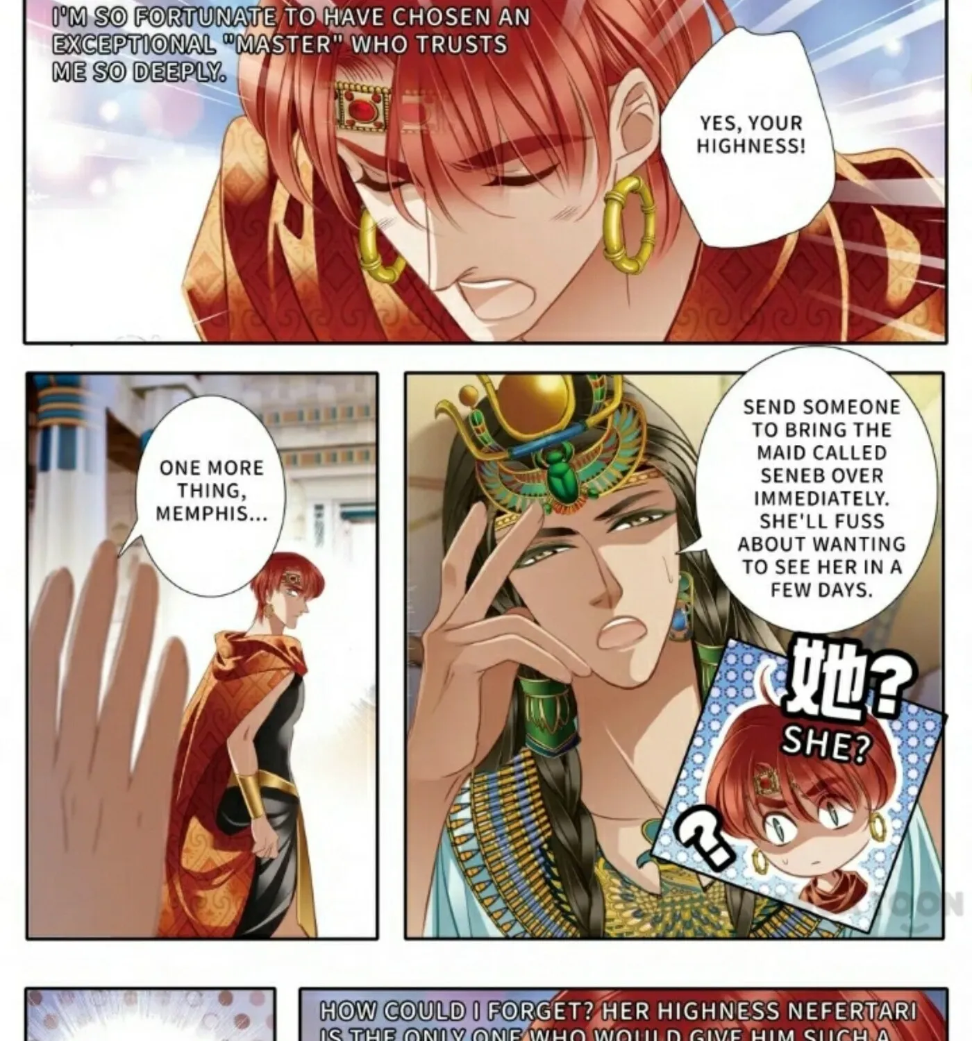 Pharaoh's Concubine (Colored) Chapter 42 page 6 - 