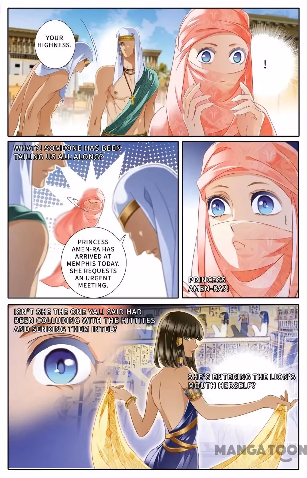 Pharaoh's Concubine Chapter 43 page 12 - 