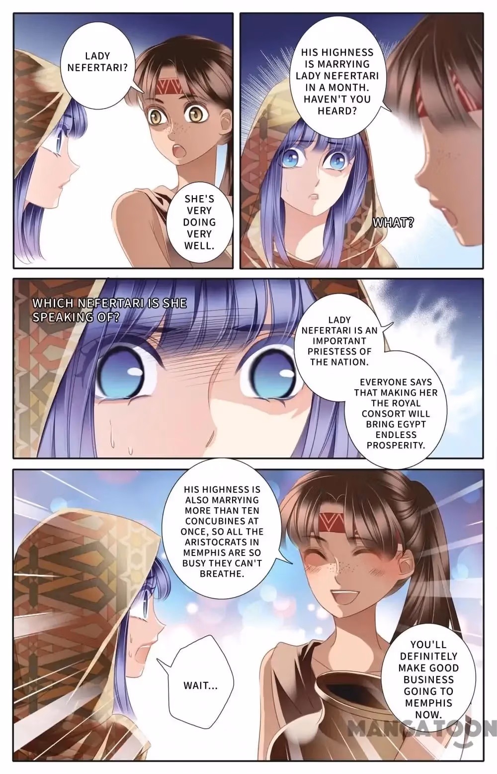 Pharaoh's Concubine Chapter 56 page 8 - 