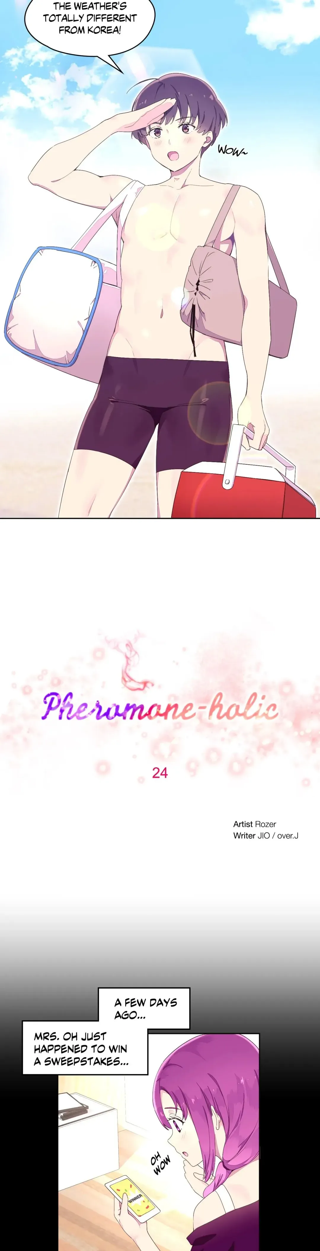 Read Pheromone-holic chapter 24 image 1 on Lezhin