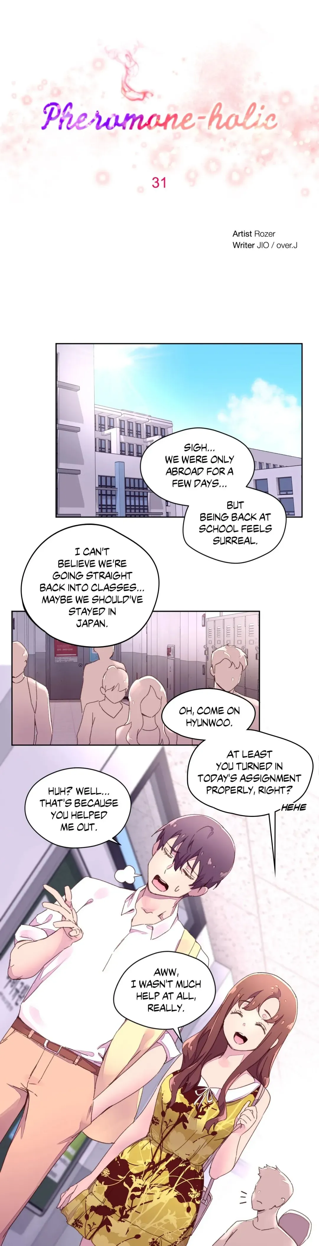 Read Pheromone-holic chapter 31 image 0 on Lezhin