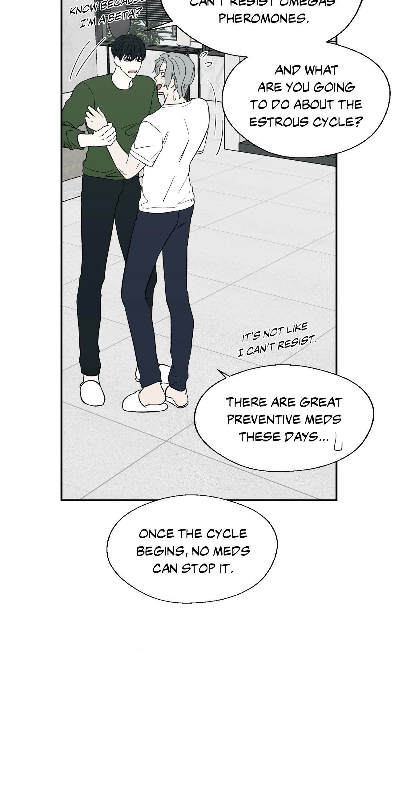 Read Pheromone Phobia chapter 27 image 35 on Lezhin