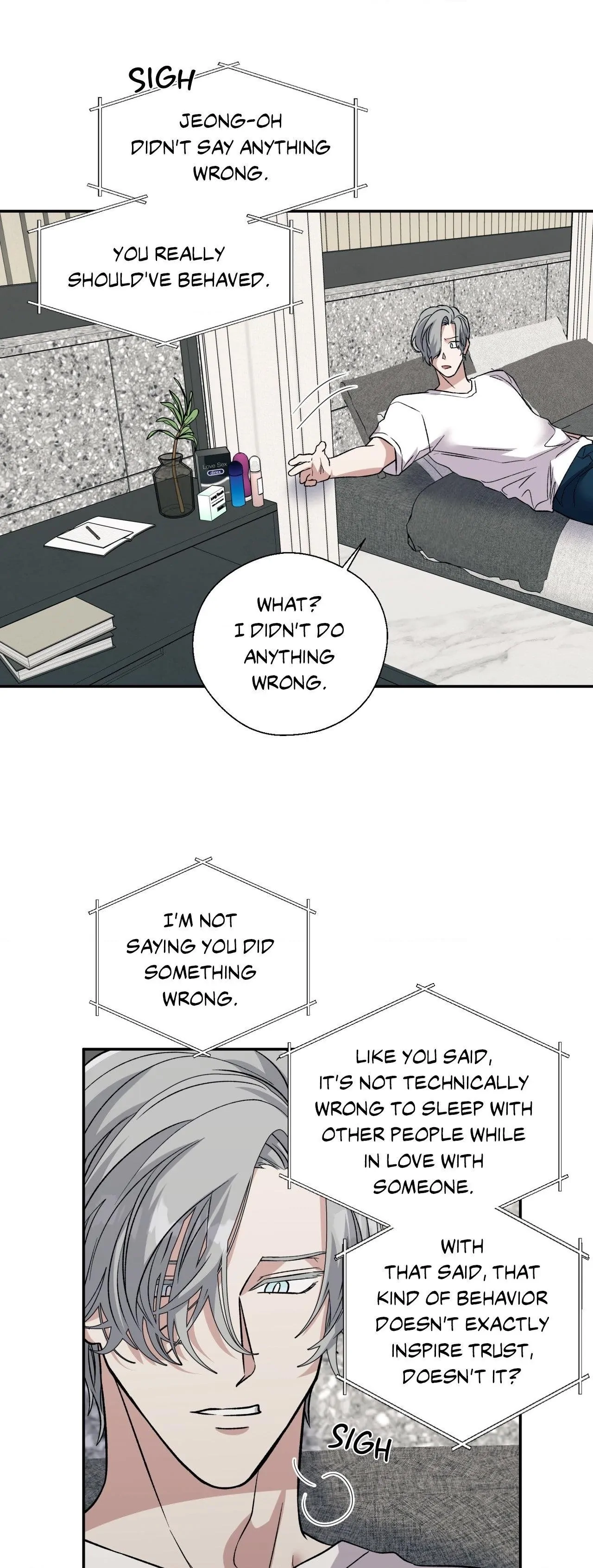 Read Pheromone Phobia chapter 30 image 3 on Lezhin
