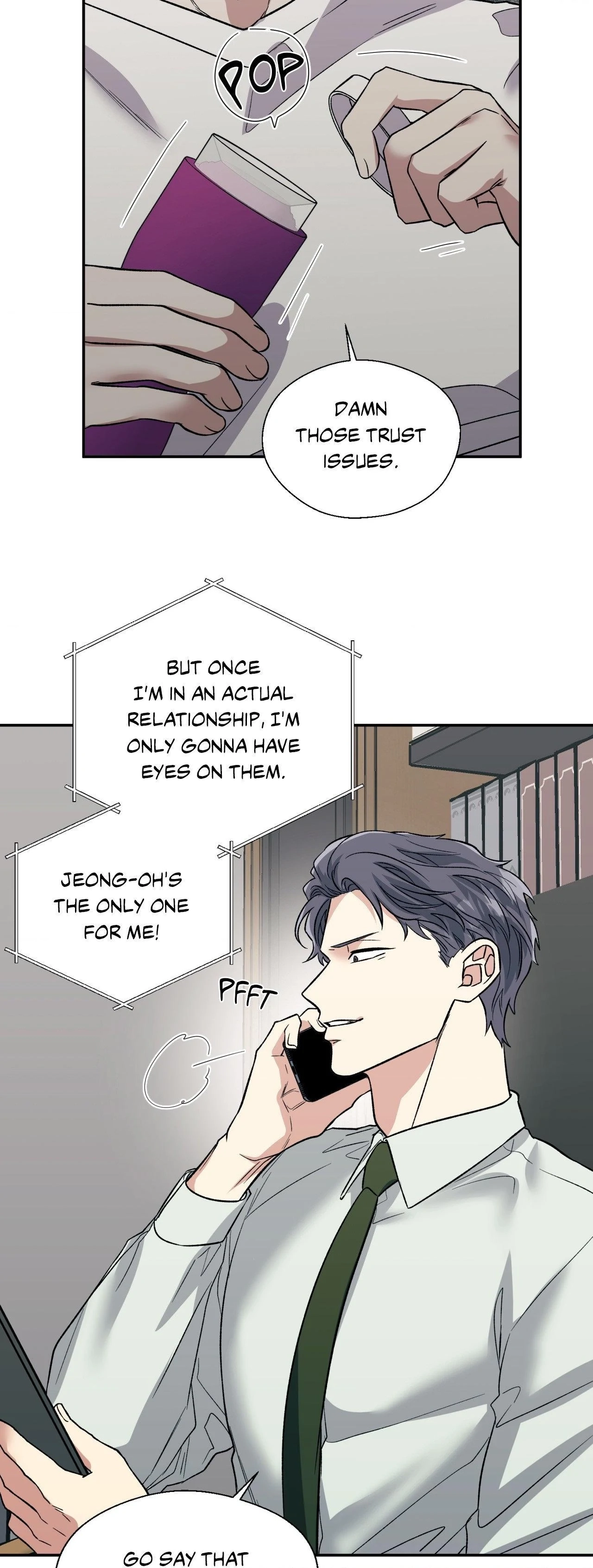 Read Pheromone Phobia chapter 30 image 4 on Lezhin