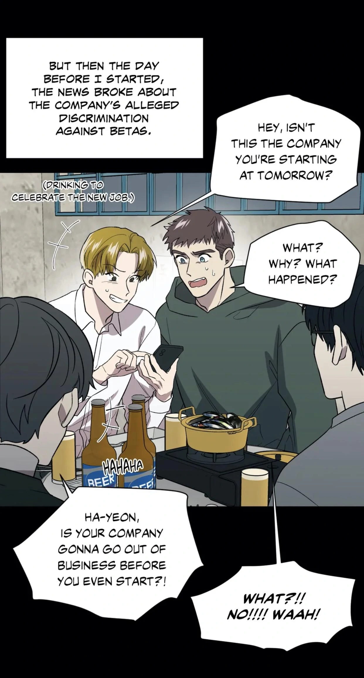 Read Pheromone Phobia chapter 5 image 14 on Lezhin