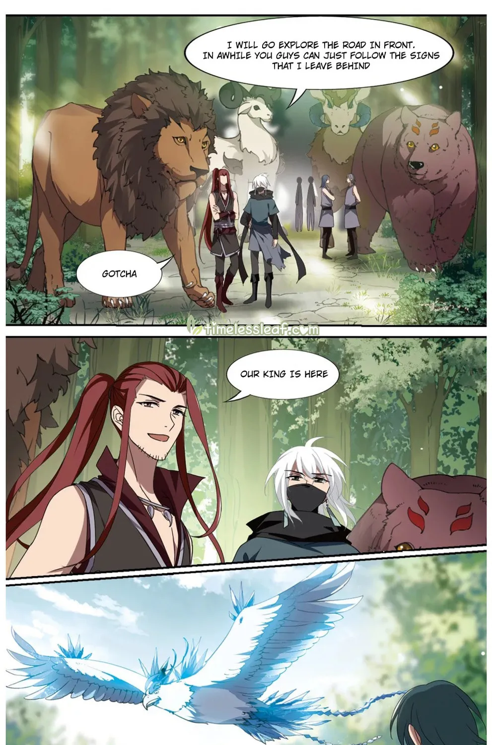 Read Phoenix Goes against the World (Colored) chapter 141.3 image 2 on Lezhin
