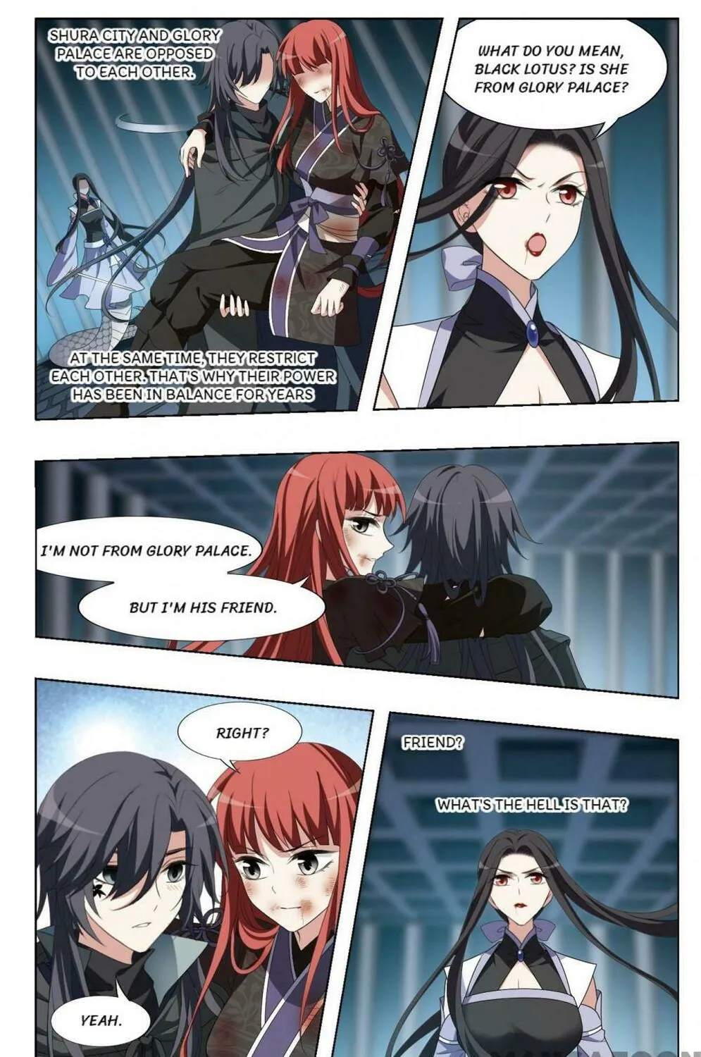 Read Phoenix Goes against the World (Colored) chapter 392 image 2 on Lezhin