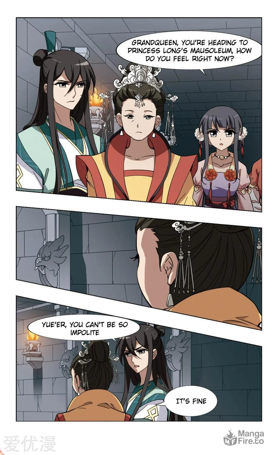Read Phoenix Goes against the World (Colored) chapter 99 image 2 on Lezhin