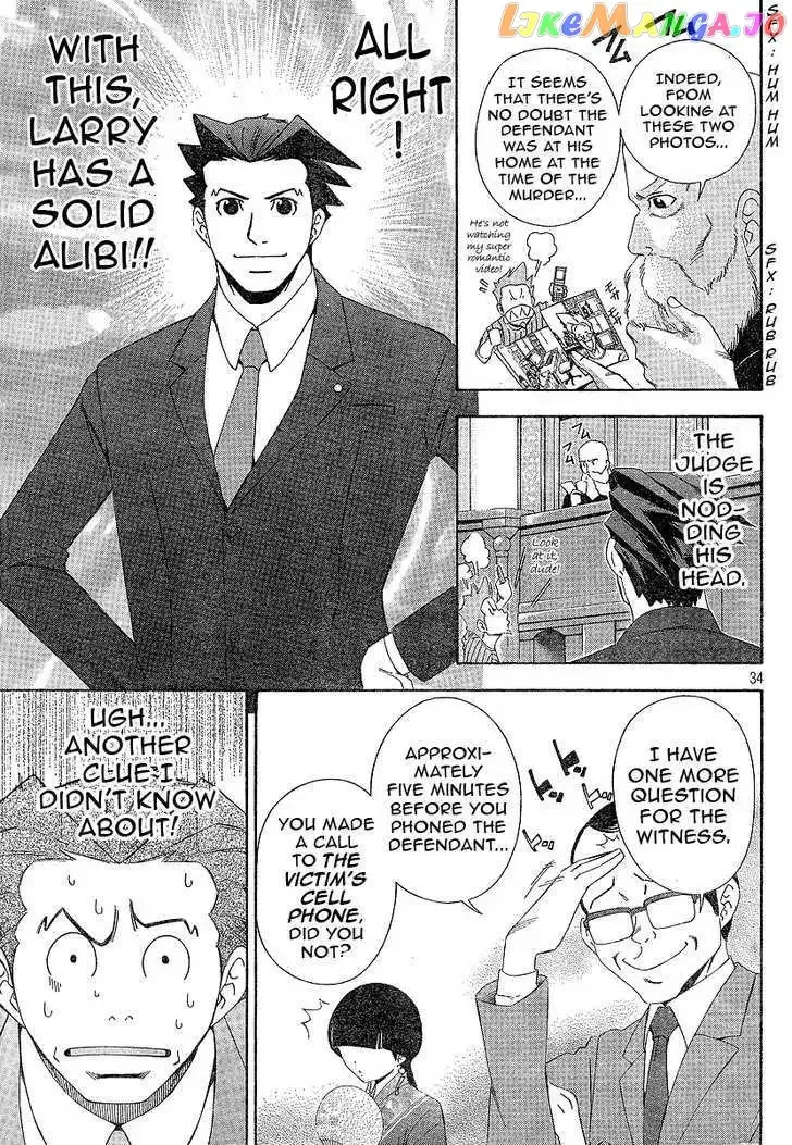 Read Phoenix Wright: Ace Attorney chapter 1 image 33 on Lezhin