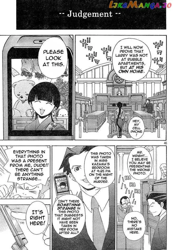 Read Phoenix Wright: Ace Attorney chapter 1 image 45 on Lezhin