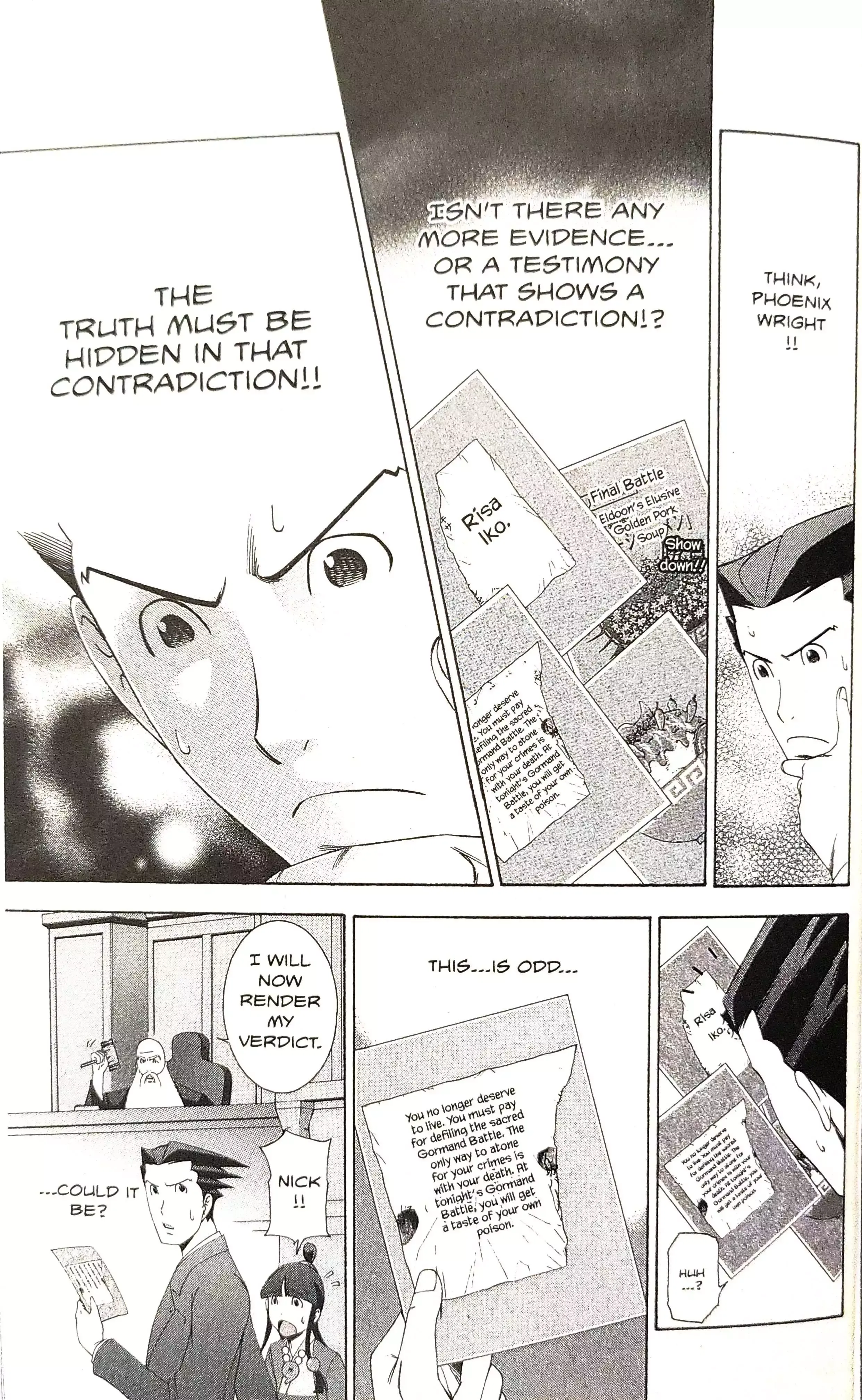 Phoenix Wright: Ace Attorney Chapter 13 page 34 - 