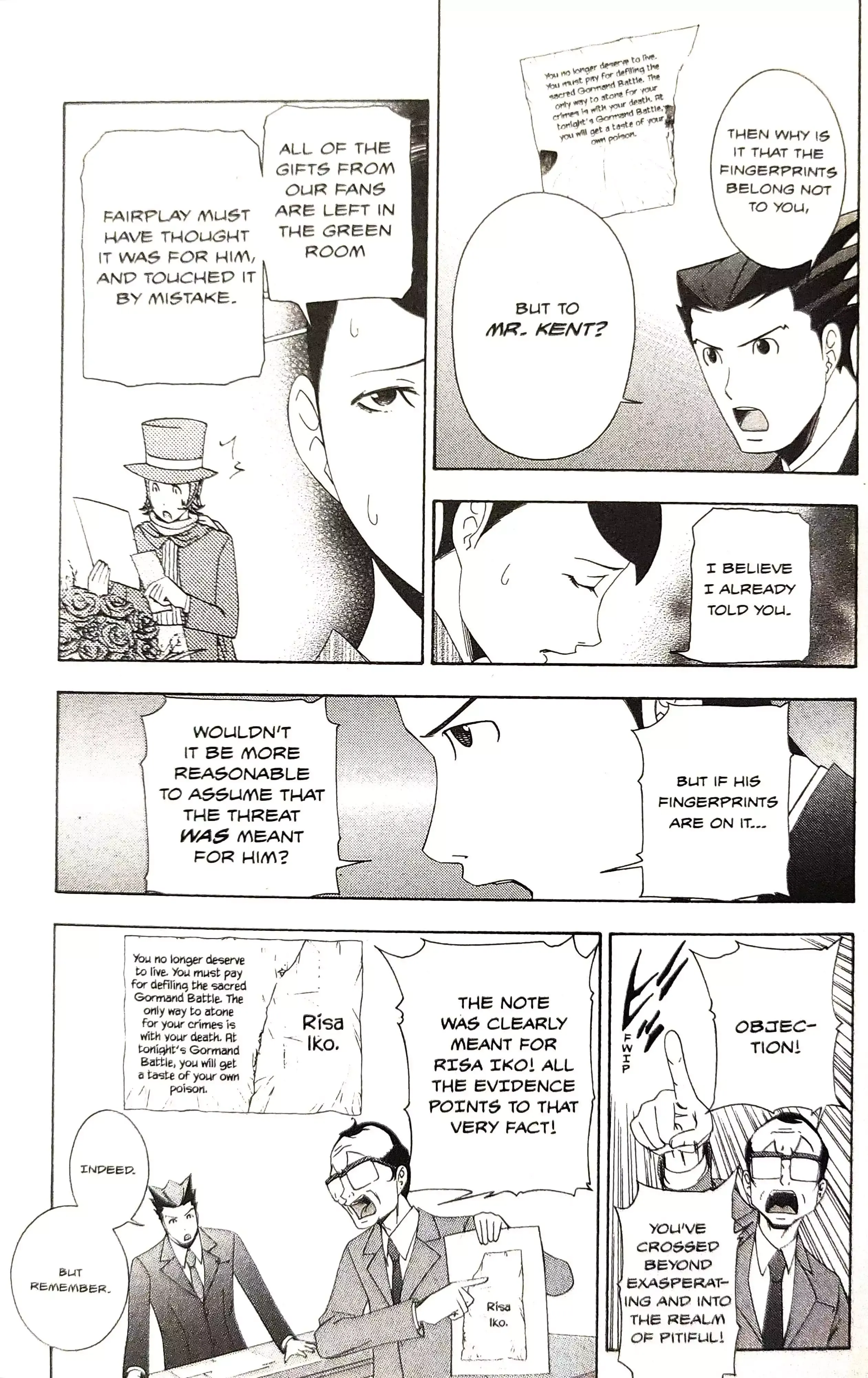 Phoenix Wright: Ace Attorney Chapter 13 page 38 - 